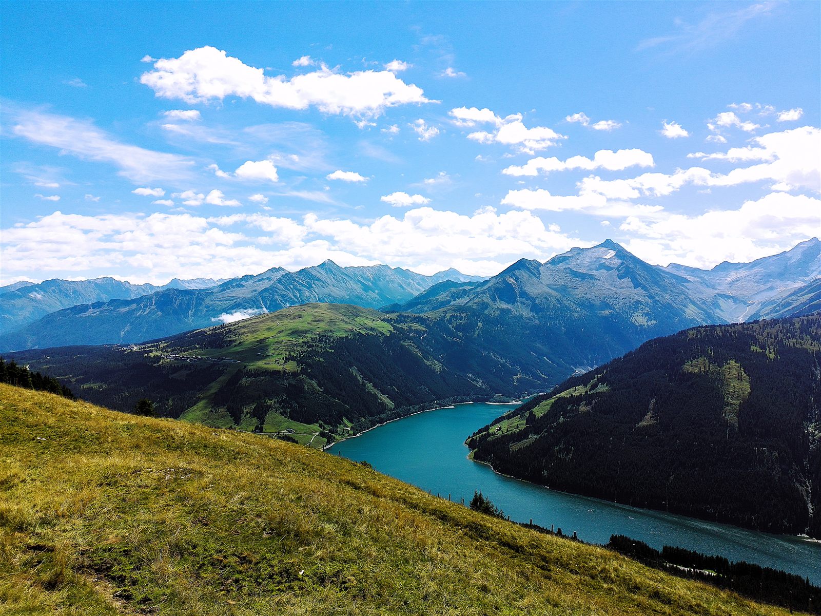 Stausee Landschaft
