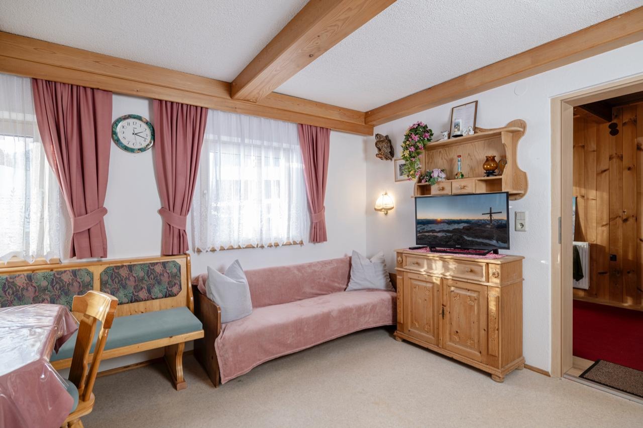 Gemütliche Sitzecke in der Ferienwohnung